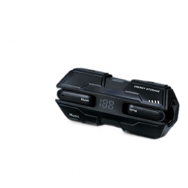 Mecha-Style TWS Bluetooth Headphones with HD Sound