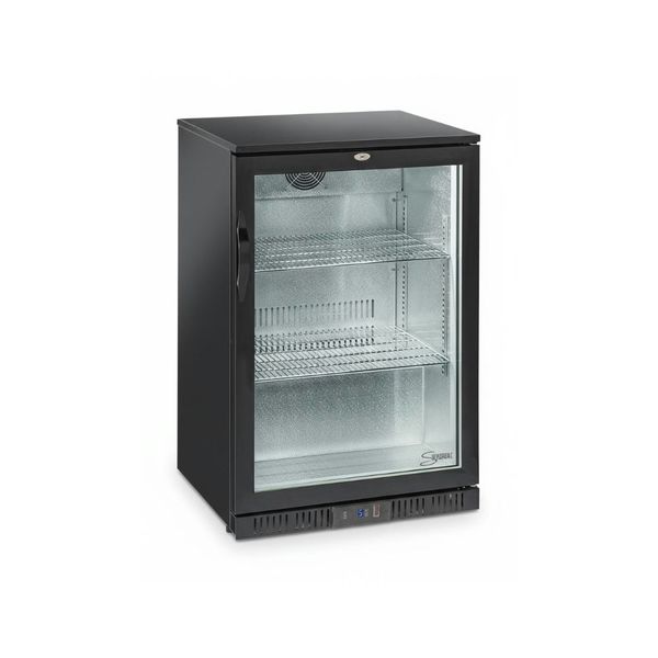 Salvadore Single Door Back Bar Cooler - 138L LED R600a