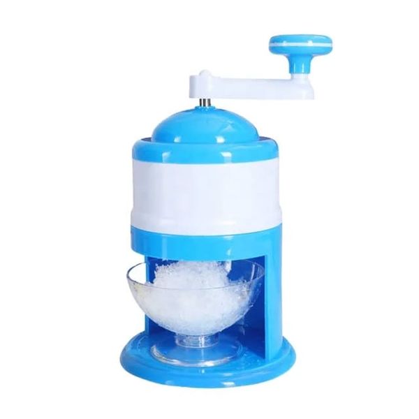 Portable Household Ice Shaver Mini Snow Manual Hand Ice Crusher Machine