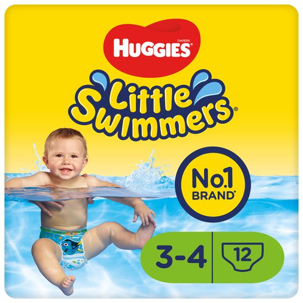 Huggies Little Swimmers Swimming Nappy Size 3-4 12s