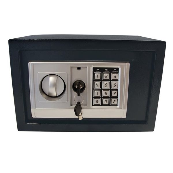 Nevenoe Electronic Digital Metal Safe Box with Keys - 26.5L