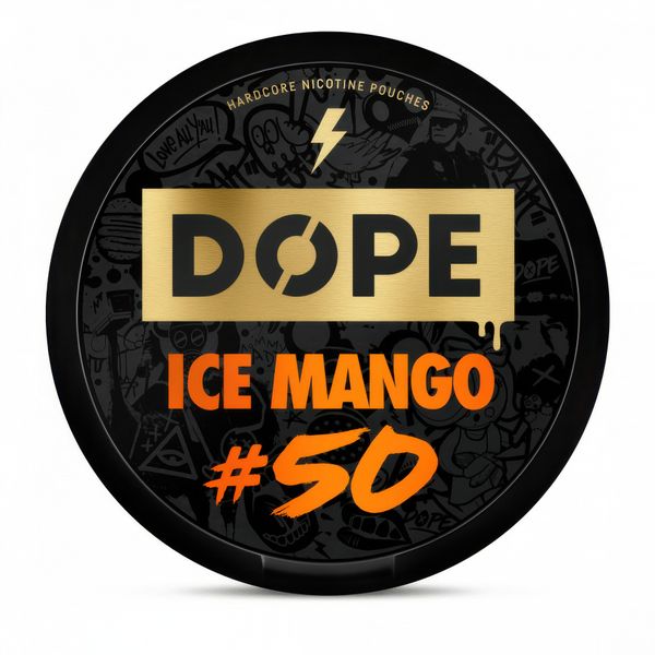 DOPE - Ice Mango #50 - Nicotine Pouches