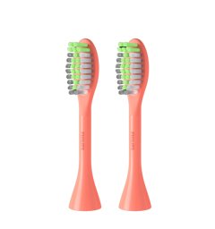 Philips One Replacement Brush Heads Standard - Coral - Pack of 2