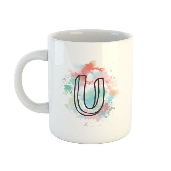 Alphabet Mug - U