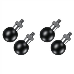 1Inch Ball Adapter With M6 X 1 0 Threaded Post Compatible with Ram