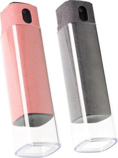 2PCS Touchscreen Screen Cleaner Kit, Two in One Spray and Microfiber Cloth