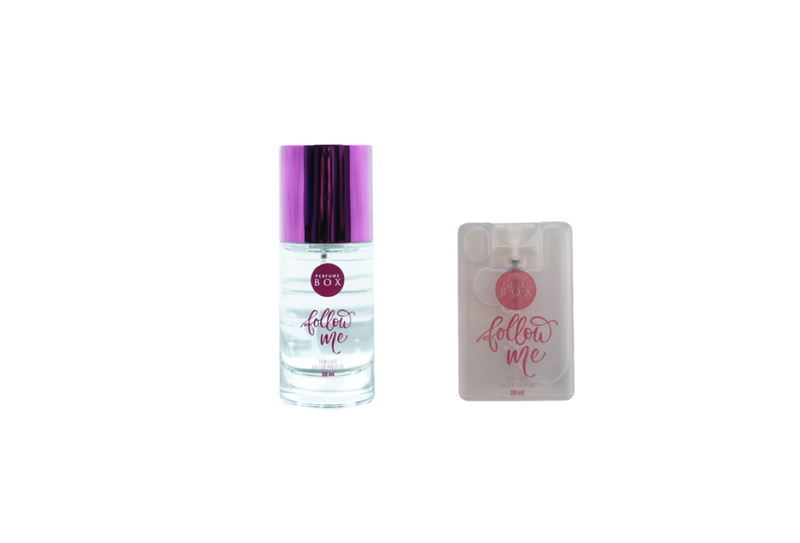 Perfume Box Follow Me 50ml and 20ml For Her Pocket Eau De Perfume Combo
