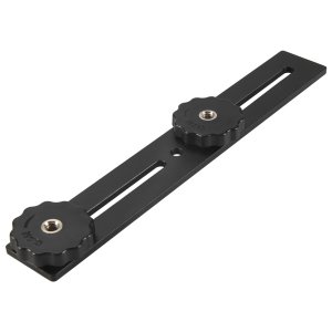 8 inch Dual Flash Camera Mount Tripod Bracket With 1/4 Screw