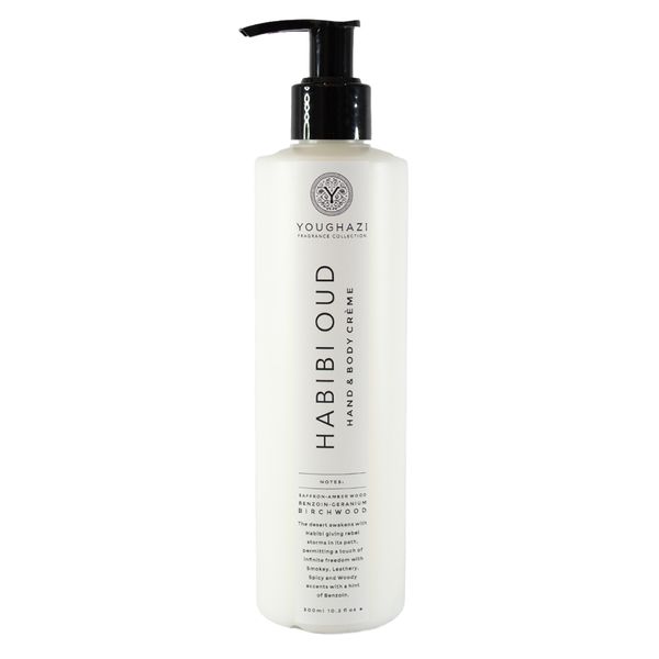 Youghazi Hand &amp; Body Creme Habibi Oud 300ml