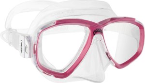 Cressi Perla Mask - Dual Lens Low-Volume Silicone Snorkeling Mask for Adult
