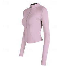 High Elastic Yoga Sports Jacket - Pink