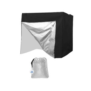 ALANES Outdoor Patio Garden Swing Chair Cover Waterproof Porch Swing Cover