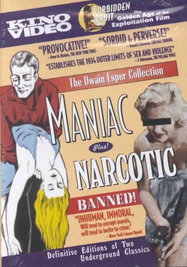 Maniac/narcotic Double Feature (DVD)
