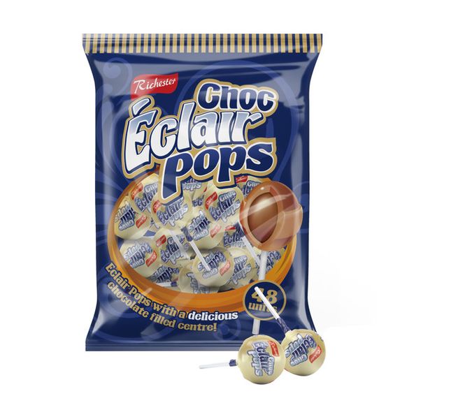 Chocolate Eclair Lollipops (48's)