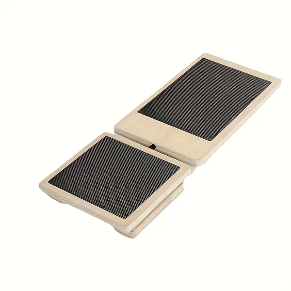 Wooden Foot Balance Training Board - Yoga &amp; Pilates Fitness Tool