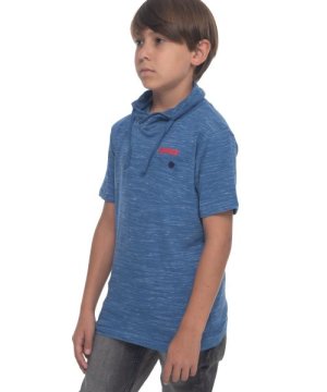 Soviet Boy's Short Sleeve Snood with Print