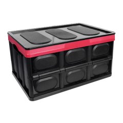 SUITU 55L Car Storage Organizer, Collapsible Storage Bin for Car Boot