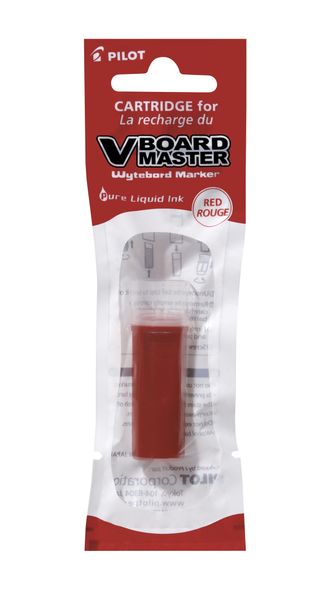 Pilot V Board Master Whiteboard Marker Refill - Box of 12 - Red