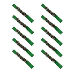Dark Green 10Pcs Orff Handbell, Multi-Faceted Ability Development Handbell,