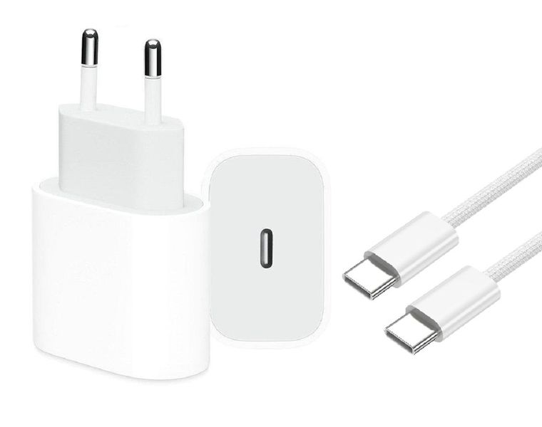 USB-C 35W PD Power Adapter with USB-C to USB-C Cable