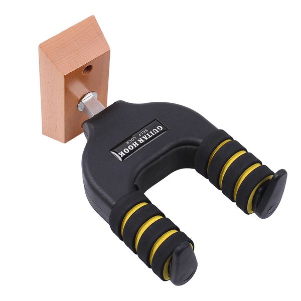 Wall Mount Guitar Hanger Automatic Locking Racks for