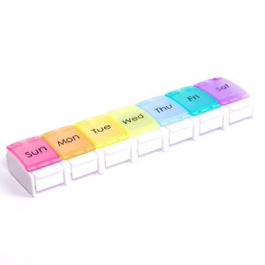 Oribibi - Pill Box / Tablet Organiser / Dispenser - Large Compartments