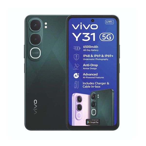 Vivo Y31 5G Dual Sim 256GB - Green