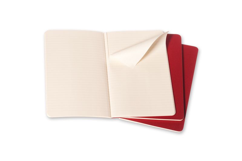 Moleskine Cahier Red Large Ruled Journal
