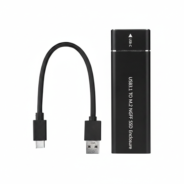 M.2 NVMe to USB C SSD Enclosure - 10Gbps Transfer Speeds
