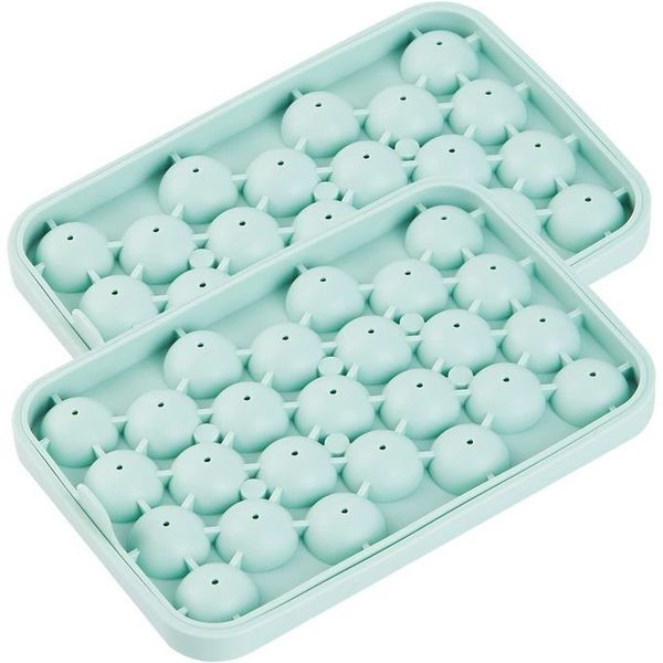 Avsty Round Ice Cube Trays - 2 Pack