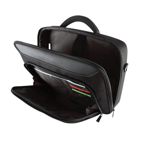 Targus Classic+ 17-18" Clamshell Laptop Bag - Black/Red