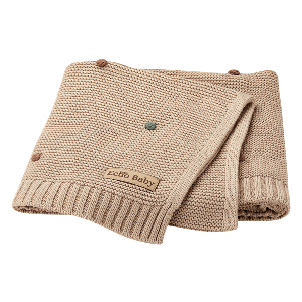 Echo Baby Knitted Baby Blanket