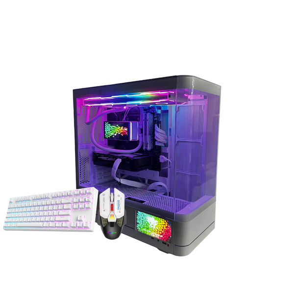 [Imported PreBuilt] Liquid Cooled RTX 4060ti Ryzen 5 7600X "MidnightPanda