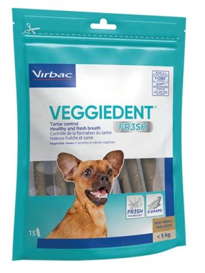 Veggiedent Dental Chews Extra Small 15's