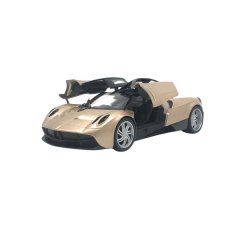 Welly 1/24 Pagani Huayra Supercar Diecast Model Car - Gold/White