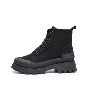TTP Ladies Contrast Fashion Ankle Boots XB8231