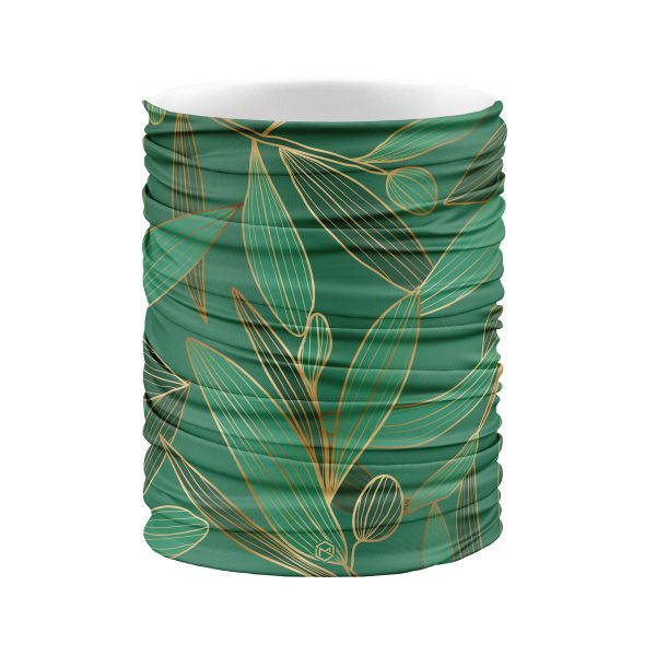Sophie Moda Ice Cooling Microfiber FUNNel Neckwear and Headwear: Verdure