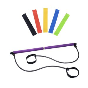 Portable Pilates Studio and 5 Piece Resistance Bands