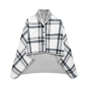Wearable Blanket,Poncho with Buttons,Shawl,Cape,Multifunction Scarf,Blanket