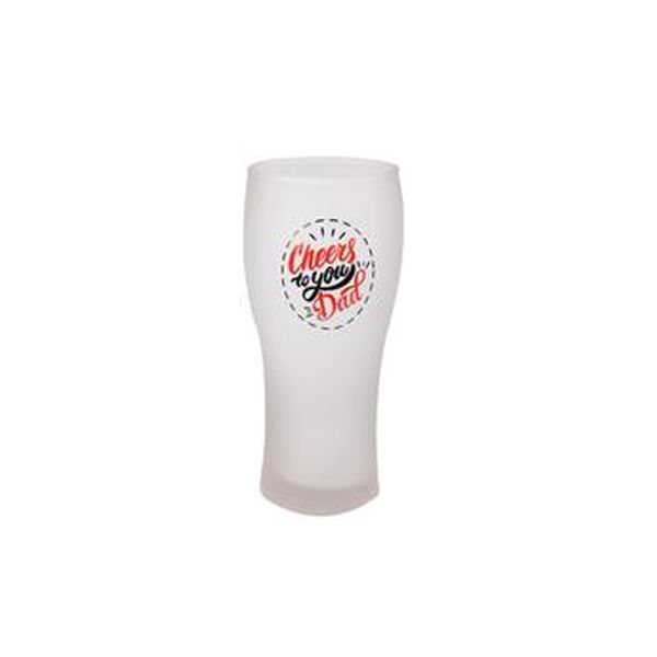 Beer Tumbler Glass Frosted - 570ml