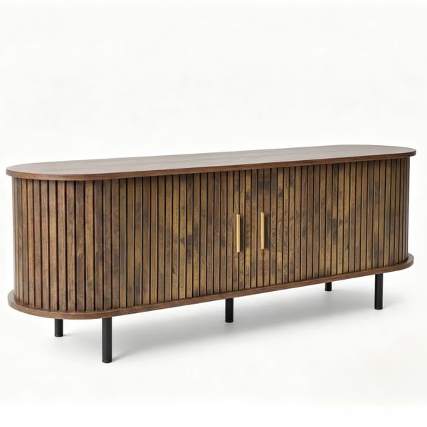TV Stand Media Console Table Cabinet Entertainment Center Shelf Living Room