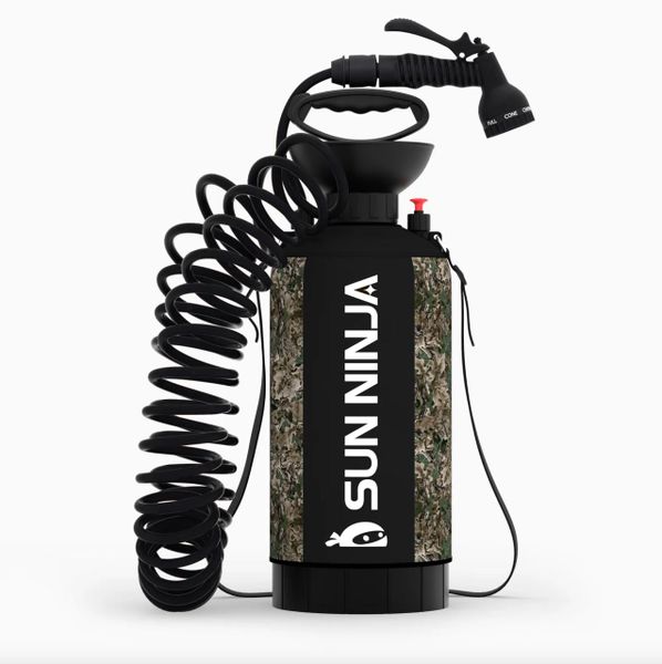 Sun Ninja 45 PSI Portable Shower Camo - 8L