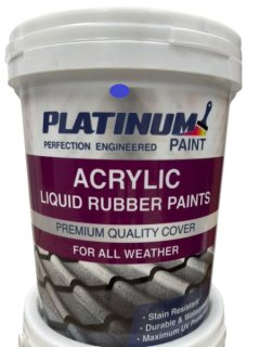 Platinum Rubber Roof Paint - Blue