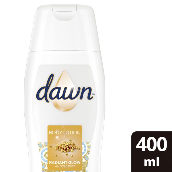 Dawn Radiant Glow with Gold Dust Moisturizing Body Lotion 400ml
