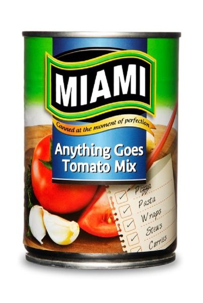 Miami Canners Anything Goes Tomato Mix 410g x 6