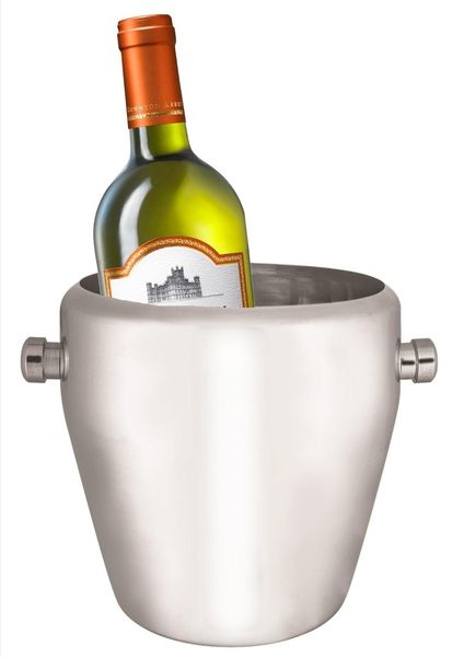 Stainless Steel Heavy Duty Ice Bucket with Handles (1L)