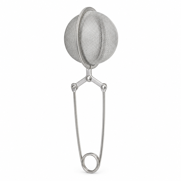 Stainless Steel Mesh Tea Infuser Ball with Long Handle - Loose Tea Strainer