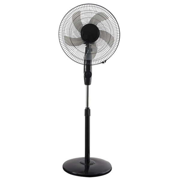Black Indoor &amp; Outdoor Rechargeable Floor Fan