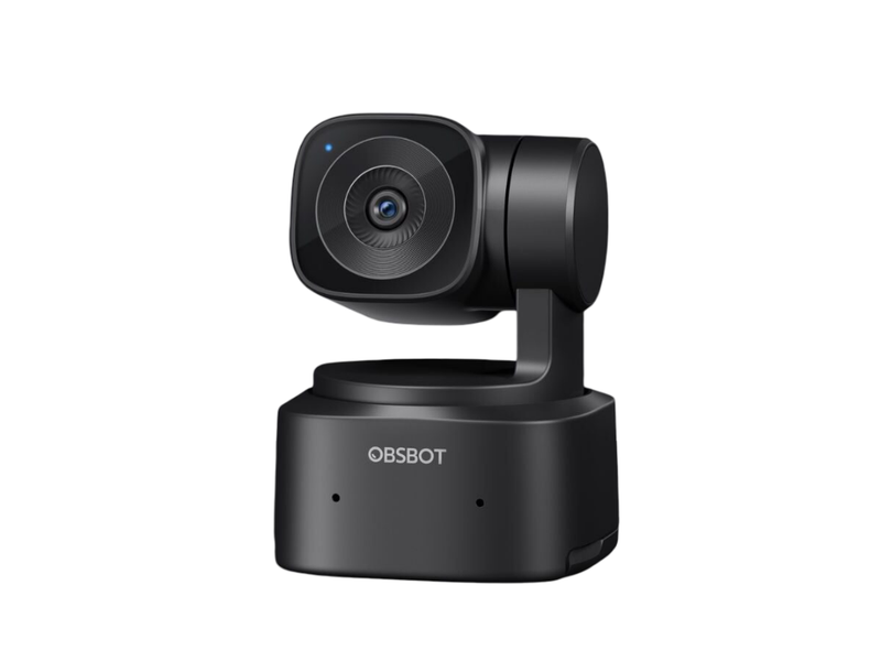 OBSBOT Tiny SE is a compact and intelligent webcam.