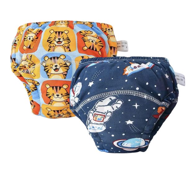 Toddler Training Pants 2 pack Tiger Astronaut